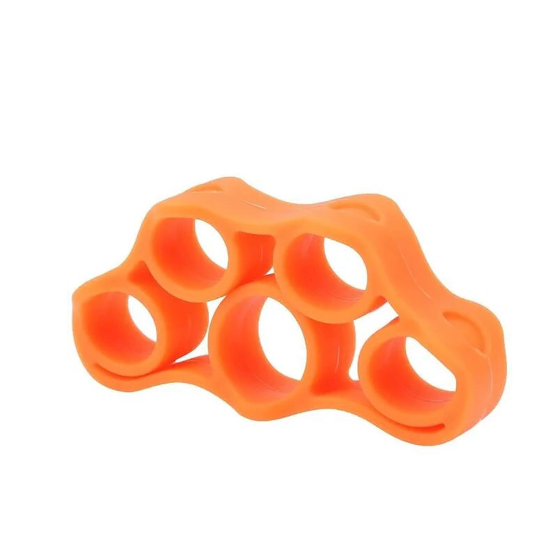 Extenseur à 5 doigts en silicone orange 5 kg de résistance