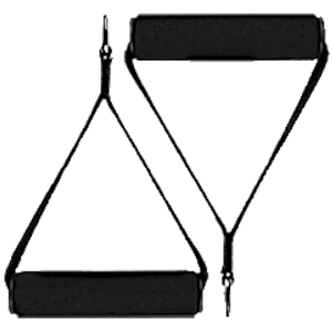 2 poignets pour élastiques de musculation